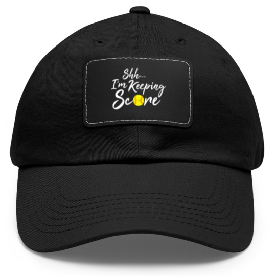 Discover Scorekeeper Softball Team Scorebook Keeper Gift Te Dad Hat With Leather Patch