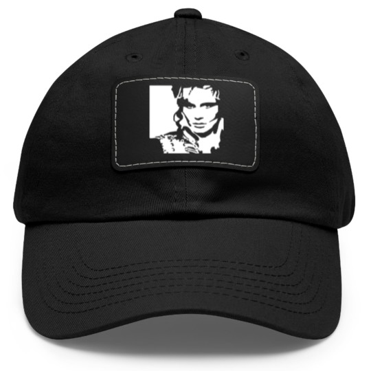 Discover Adam Ant 80s Dad Hat With Leather Patch