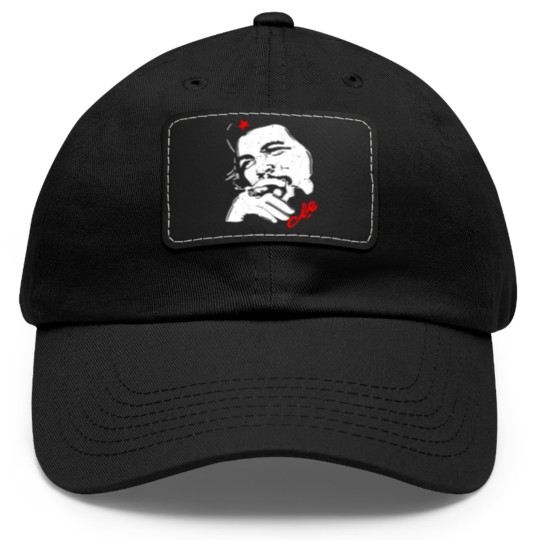 Discover Rebel Cuban Dad Hat With Leather Patch Guerrilla Revolution Vintage Che Guevara Dad Hat With Leather Patch