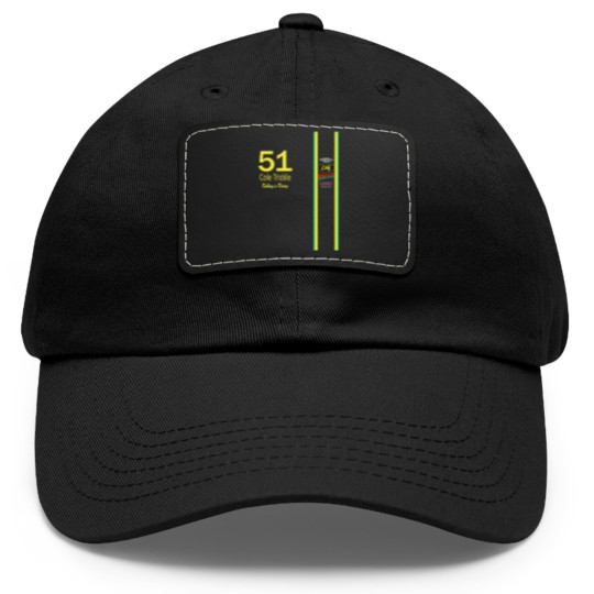 Discover Cole Trickle Days of Thunder Rubbin is racin Dad Hat With Leather Patch