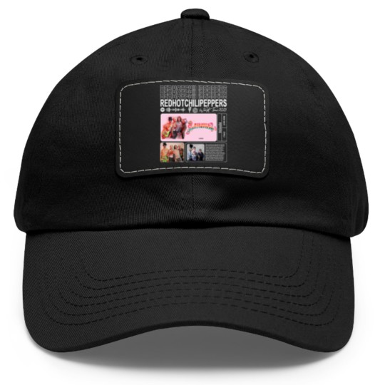 Discover Red Hot Chili Peppers Music Dad Hat With Leather Patch, World Tour 2023 Dad Hat With Leather Patch, Red Hot Chili Peppers Vintage Retro Gift
