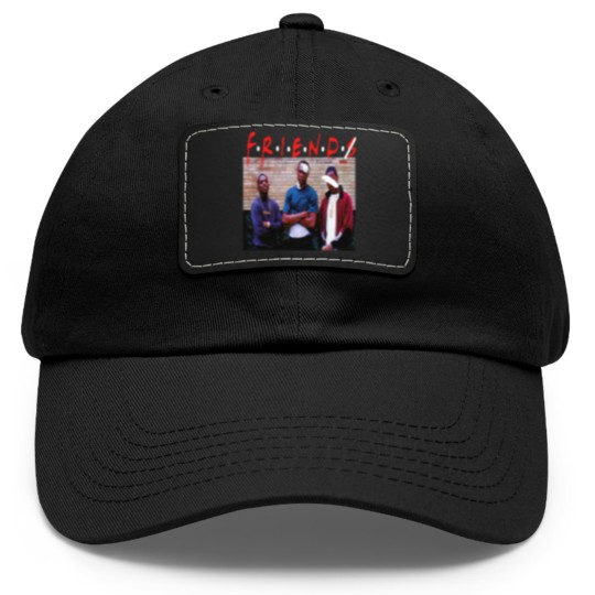Discover Paid In Full Dad Hat With Leather Patch PIF FRIENDS Dad Hat With Leather Patch