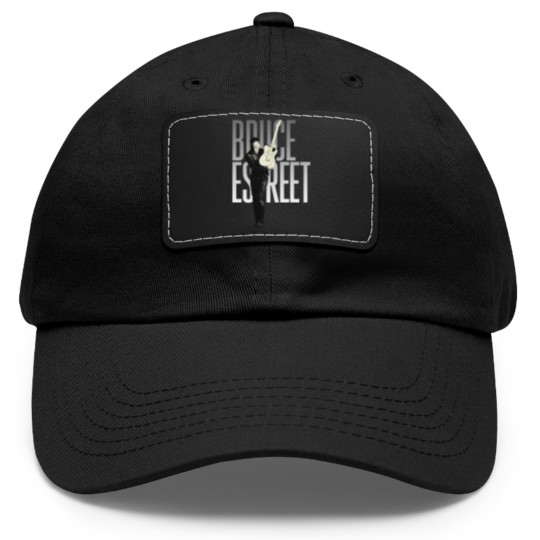 Discover Bruce Springsteen Dad Hat With Leather Patch - E Street