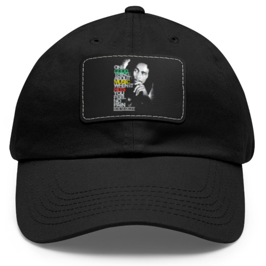 Discover Bob Marley Dad Hat With Leather Patch Zion Dad Hat With Leather Patch