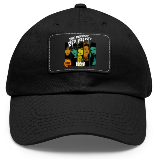 Discover RED VELVET Kpop Dad Hat With Leather Patch, Red Velvet Homage Dad Hat With Leather Patch,