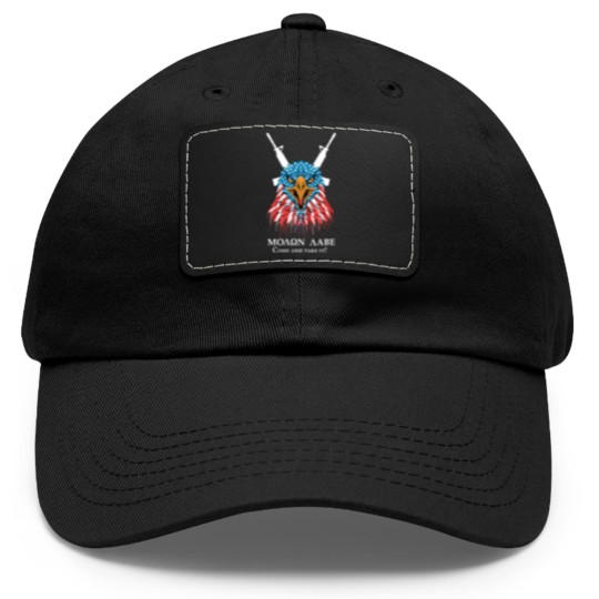 Discover Molon Labe, Come and take it - Molon Labe Come And Take - Dad Hat With Leather Patch