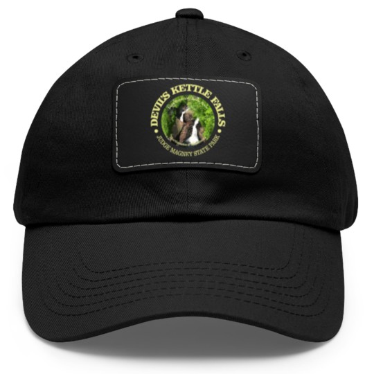 Discover Devil's Kettle Falls Dad Hat With Leather Patch