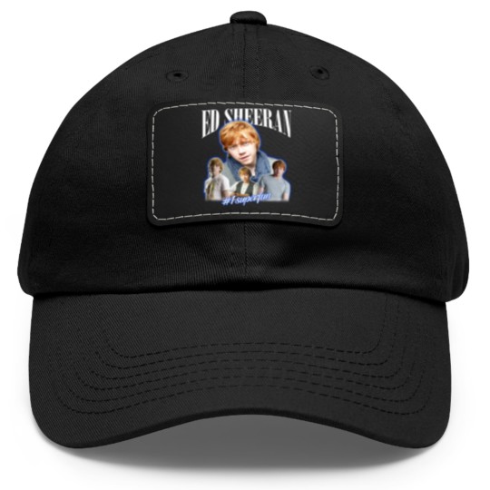 Discover Vintage E.d She.Eran #1 Supe.rfan Unisex Dad Hat With Leather Patch, E.d Sheer.an 2023 Tour Dad Hat With Leather Patch