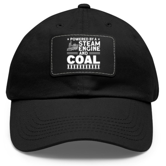 Discover Train Ride Steam Train Locomotive Dad Hat With Leather Patch