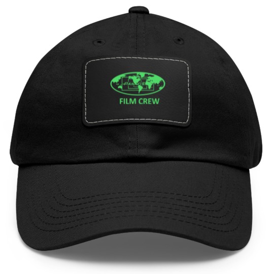 Discover Vintage 90s Panavision Dad Hat With Leather Patch - 90s Panavision Movie Dad Hat With Leather Patch Dad Hat With Leather Patch