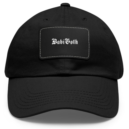 Discover BabiGoth Gothic Pastel Goth Nu Goth Soft Goth Dad Hat With Leather Patch