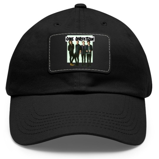 Discover Heavy Metal Direction Dad Hat With Leather Patch , One Direction vintage Dad Hat With Leather Patch