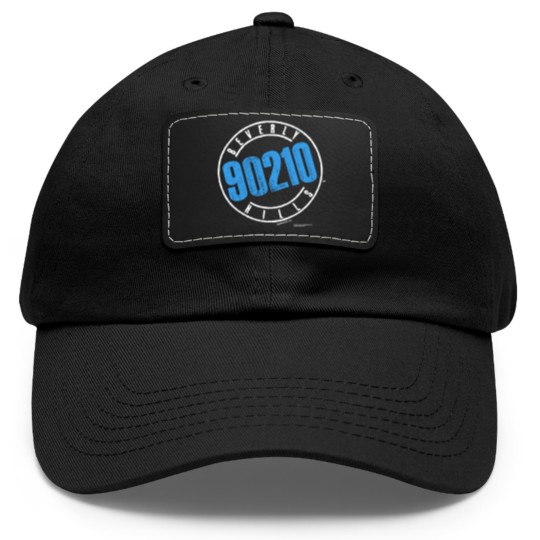 Discover vintage 1991 Beverly Hills 90210 Dad Hat With Leather Patch