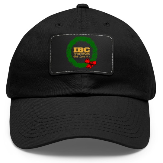 Discover IBC TV Network - Scrooged - Dad Hat With Leather Patch