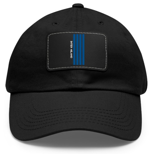 Discover Inter Milano Dad Hat With Leather Patch