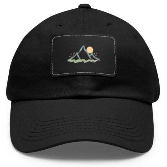 Discover Holocene - Bon Iver Dad Hat With Leather Patch