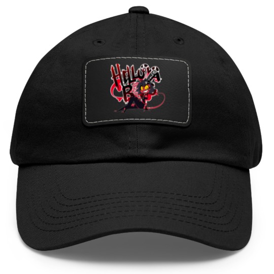 Discover Helluva Boss Millie Dad Hat With Leather Patch