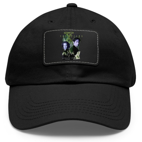 Discover Mulder And Scully Dad Hat With Leather Patch, The Truth Is Still Out There X FILES Dad Hat With Leather Patch