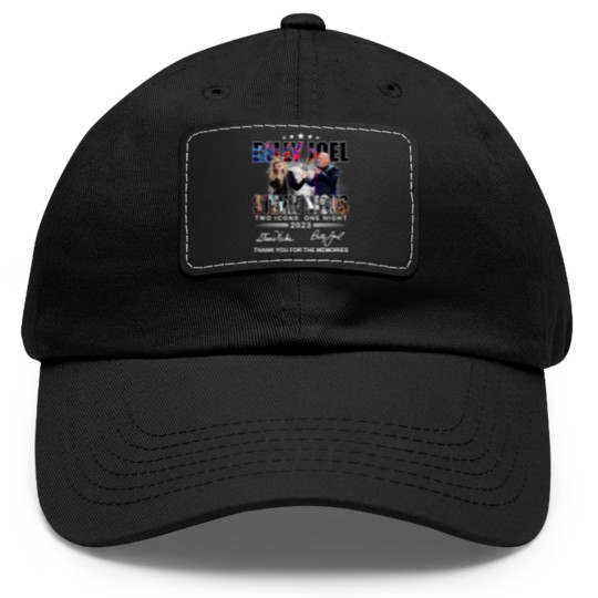 Discover Billy Joel Stevie Nicks Two Icons One Night 2023 Thank You Dad Hat With Leather Patch