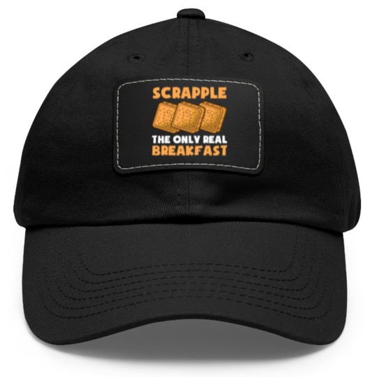 Discover Scrapple American Breakfast Pennsylvania philly Dad Hat With Leather Patch