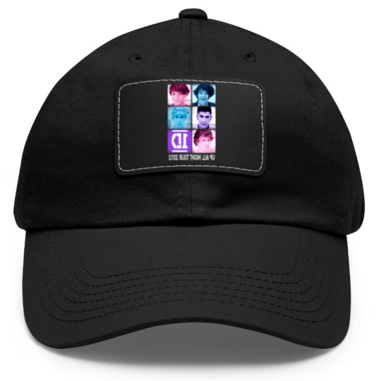 Discover One Direction Up All Night Tour 2012 Dad Hat With Leather Patch