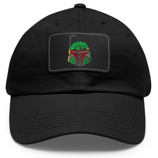 Discover Boba Fett Dad Hat With Leather Patch