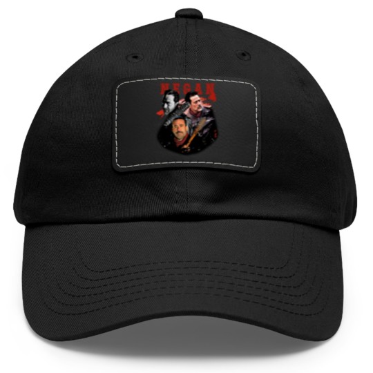 Discover Negan Vintage 90s Unisex Dad Hat With Leather Patch