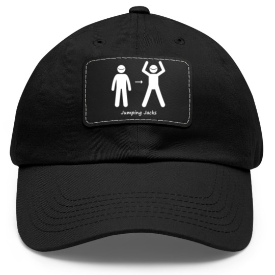 Discover Jumping jacks Dad Hat With Leather Patch