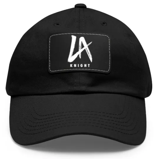 Discover LA Knight YEAH! Wrestling Entertainment Dad Hat With Leather Patch Wrestling Entertainment SmacDown