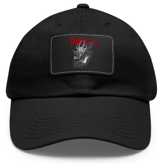 Discover Trivium Unisex Heavy Cotton Dad Hat With Leather Patch