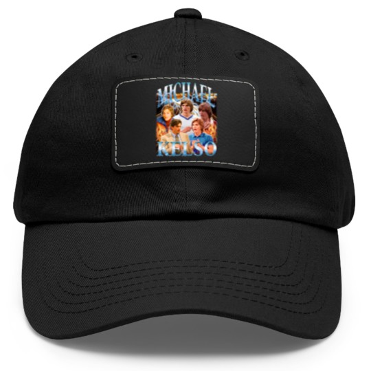 Discover MICHAEL KELSO Vintage Dad Hat With Leather Patch | Michael Kelso Homage Retro