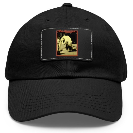 Discover The Stooges Iggy Pop Punk Rock Band Dad Hat With Leather Patch