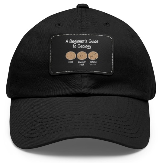 Discover Geologist Beginner Geology Meme - Funny Geology - Dad Hat With Leather Patch