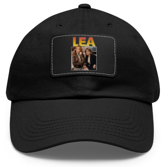 Discover Lea Thompson Dad Hat With Leather Patch Dad Hat With Leather Patch Unisex Cotton Vintage 90's Graphic Dad Hat With Leather Patch Unisex Crewneck Dad Hat With Leather Patch