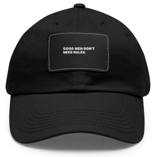 Discover Doctor Who Quote - Doctor Who - Dad Hat With Leather Patch