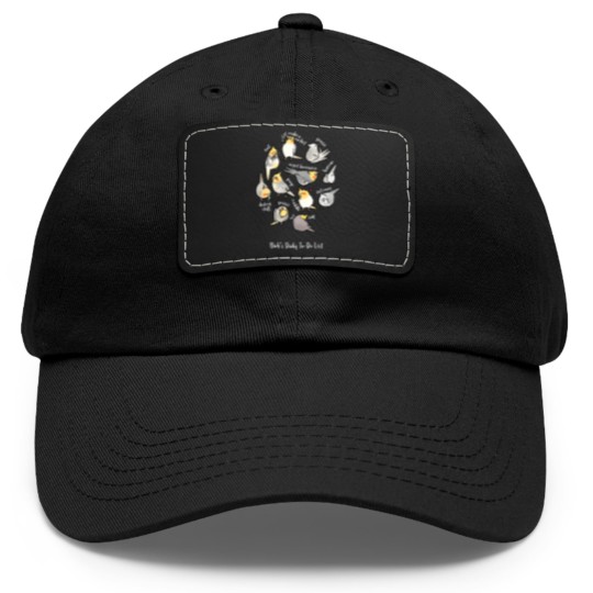 Discover Cockatiel'S Daily To-Do List Dad Hat With Leather Patch