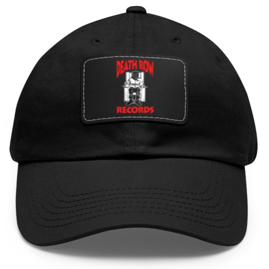 Discover Death Row Records Dad Hat With Leather Patch