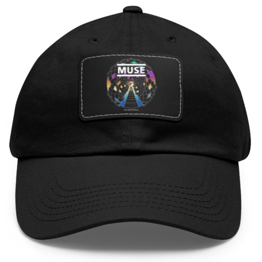 Discover Muse Unisex Dad Hat With Leather Patch: Resistance Moon