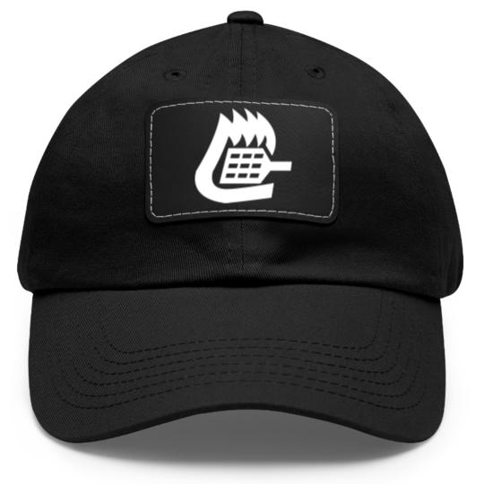 Discover Cook Out American Restaurant Logo Dad Hat With Leather Patch