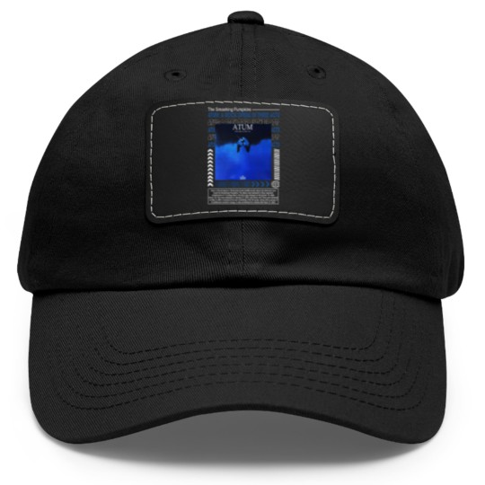 Discover The Smashing Pumpkins Music Dad Hat With Leather Patch K1, Atum A Rock Opera in Three Acts Album