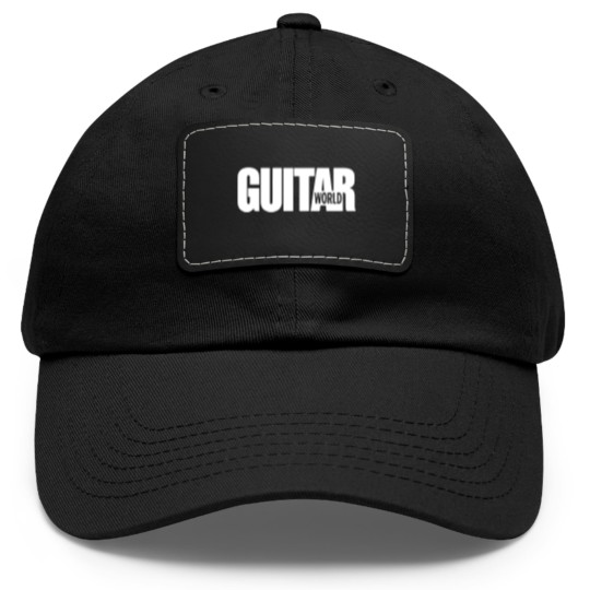 Discover Guitar World Dad Hat With Leather Patch