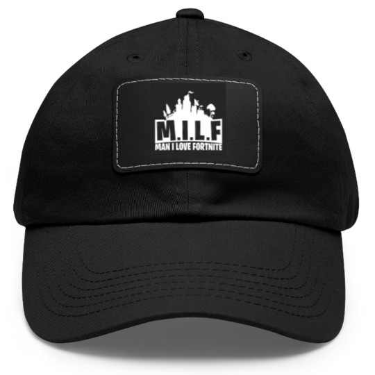 Discover Man I Love 4tnite Dad Hat With Leather Patch