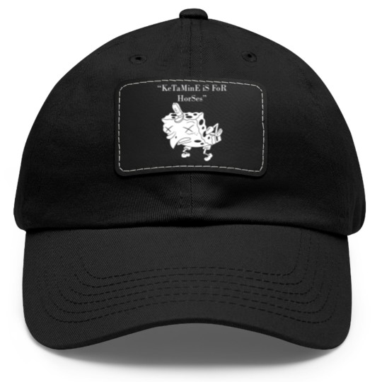 Discover Ketaminee Is for Horses Ketaminee Is for Horses Dad Hat With Leather Patch