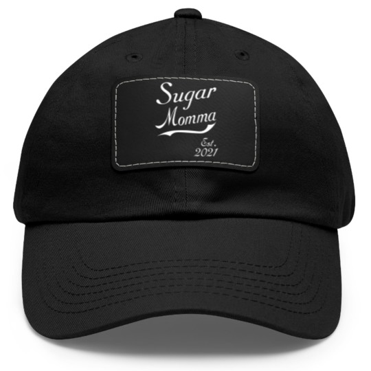Discover Women'S Sugar Momma Established 2021 Dad Hat With Leather Patch