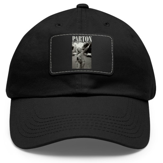 Discover Dolly Parton Dad Hat With Leather Patch, Dolly Parton Graphic Dad Hat With Leather Patch Dad Hat With Leather Patch