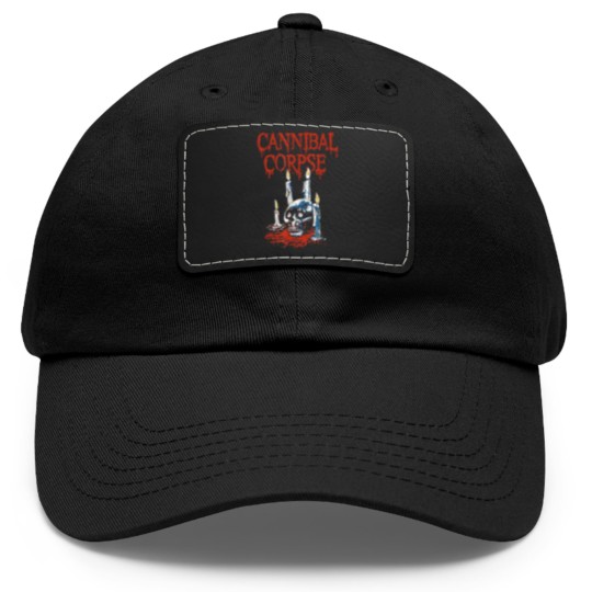 Discover Cannibal Corpse Cannibal Corpse Cannibal Corpse Cannibal Corpse Cannibal Corpse Cannibal Corpse Cann (3) Onesies Dad Hat With Leather Patch