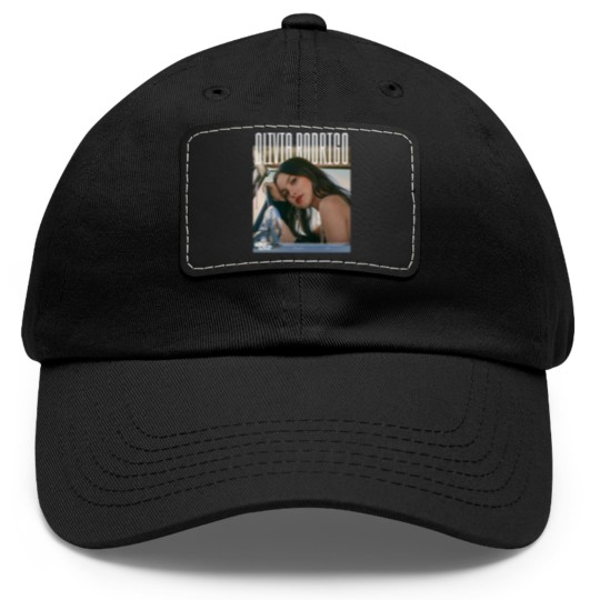 Discover Meet Olivia Rodrigo Sour Tour Dad Hat With Leather Patch, Olivia Rodrigo Dad Hat With Leather Patch