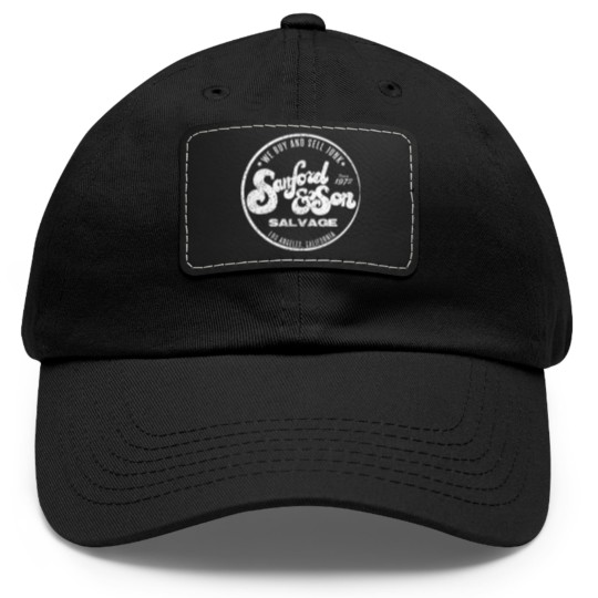 Discover white - Sanford And Son - Dad Hat With Leather Patch