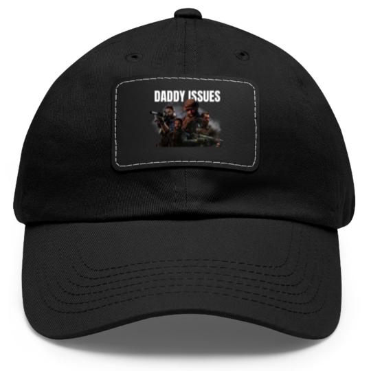 Discover Captain Price Daddy Issues Call of Duty Dad Hat With Leather Patch