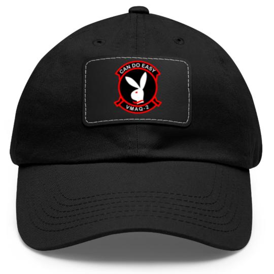 Discover VMAQ 2 Dad Hat With Leather Patch